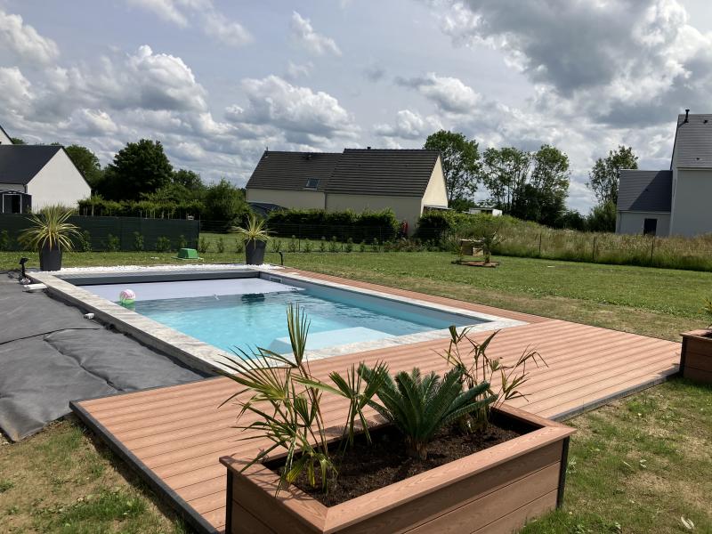 Nous vous présentons notre toute dernière installation de piscine à Heuland